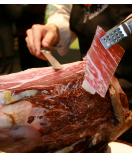 Corte y cata de jamón